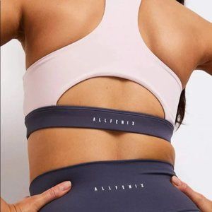 Allfenix Mia Stripe Sports Bra